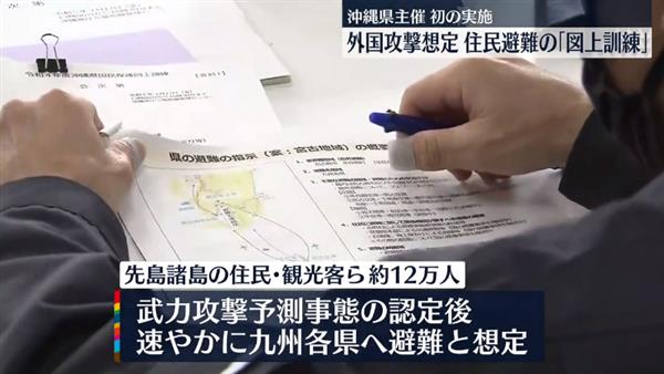 預防「台灣有事」 日本沖繩首度模擬演練、估12萬人花6天撤至九州 太報 Taisounds