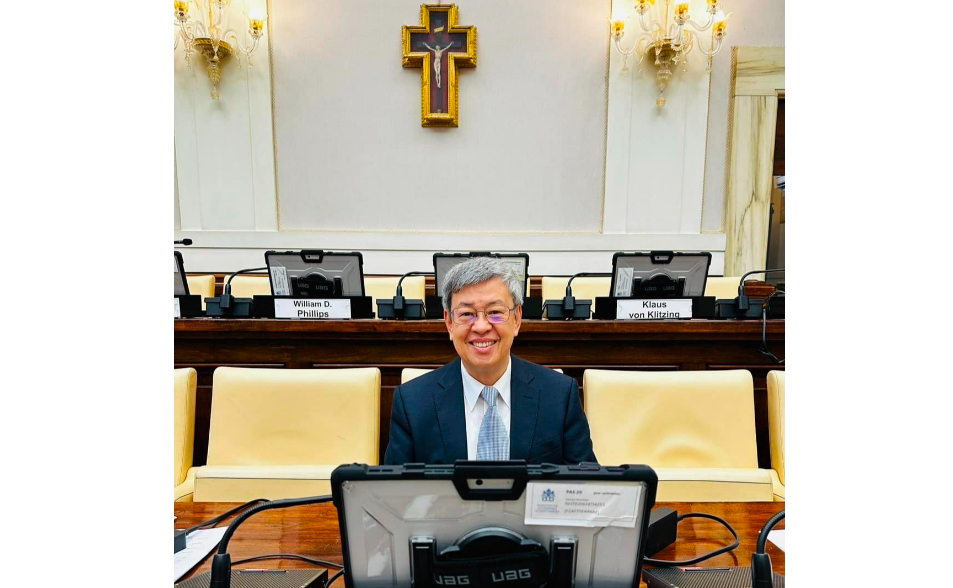 總統令：特派陳建仁為慶賀教宗良十四世就職典禮特使