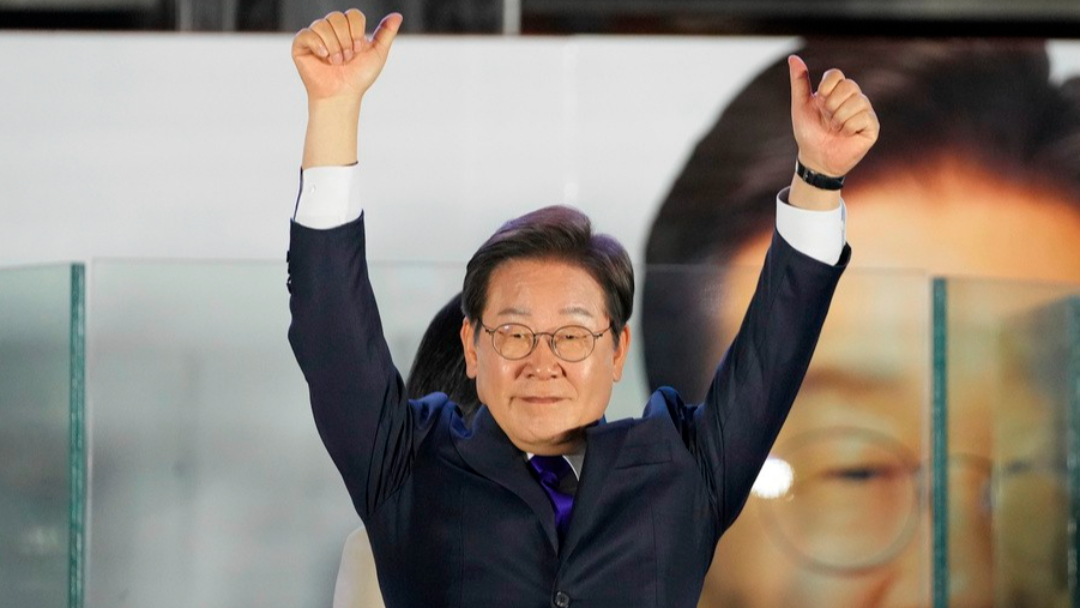 李在明正式當選南韓總統　就職典禮上午10時舉行