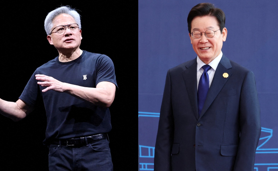 黃仁勳見李在明　宣布輝達將對南韓產官供應逾26萬Blackwell晶片