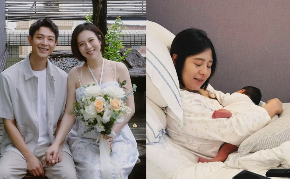 閃婚連晨翔4個月「劉品言生了」　喜曬女兒照：應該是衝著漂亮來的吧