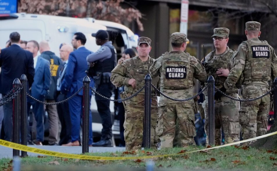 白宮附近2國民兵遭槍擊重傷　FBI：嫌犯疑為阿富汗移民