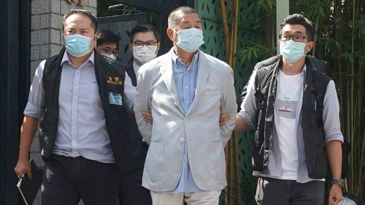 黎智英之子呼籲英國政府　採取實際行動施壓北京釋放黎智英