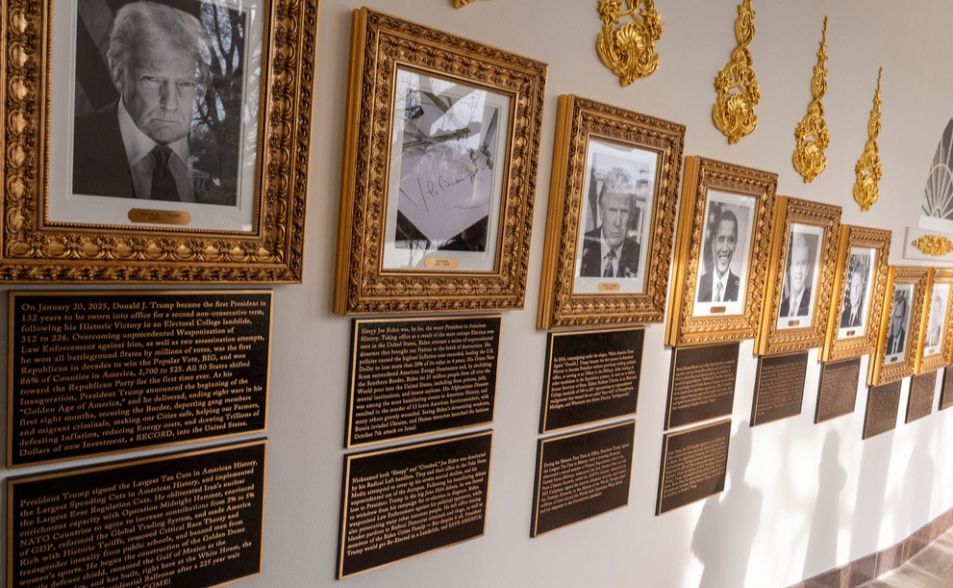 【一文看懂】親自撰文！白宮總統星光大道新添說明牌　看看川普如何點評前任們