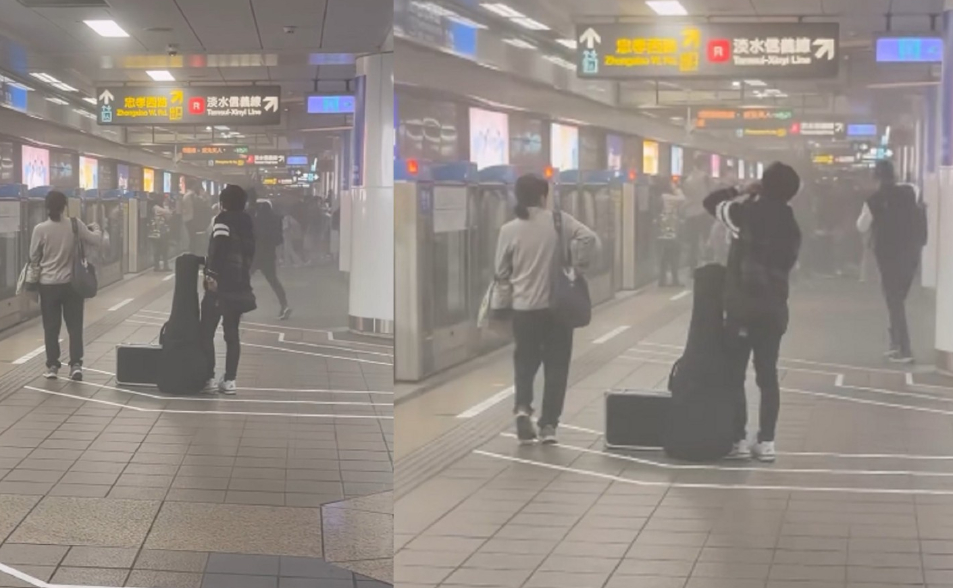 北車被丟煙霧彈！57歲英勇男力阻嫌犯遭「一刀穿刺心肺」身亡