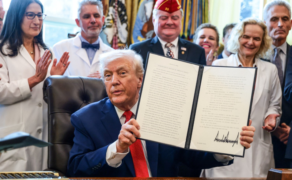 川普簽行政命令放寬大麻管制　強調自己絕不會嘗試