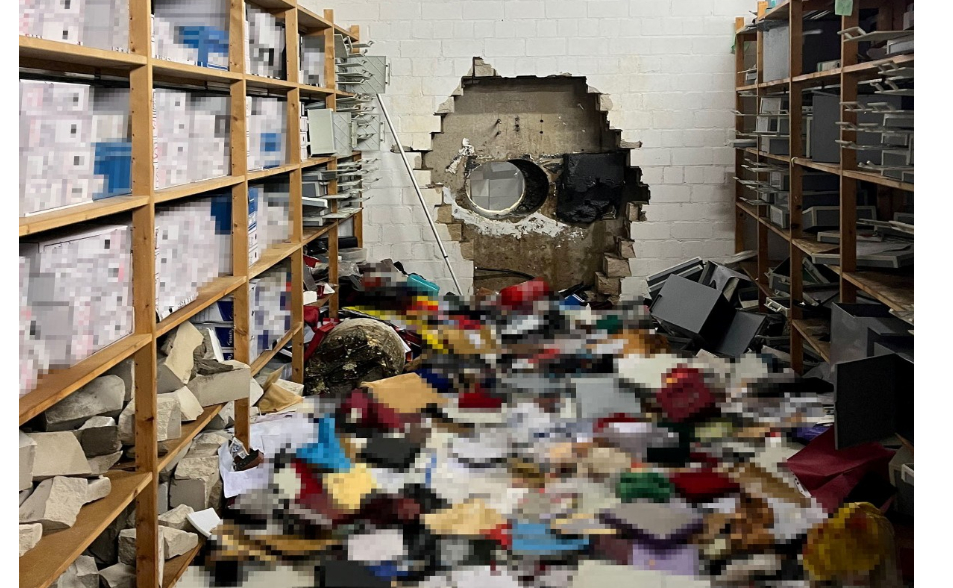 聖誕大盜！德國銀行保險庫遭鑿穿大洞　損失恐高達33億台幣