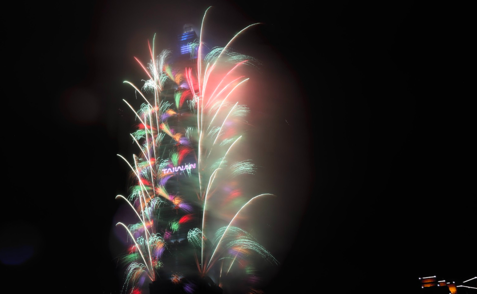 圖輯／2026新年快樂！台北101煙火「絕美360秒」　5大展演點亮未來