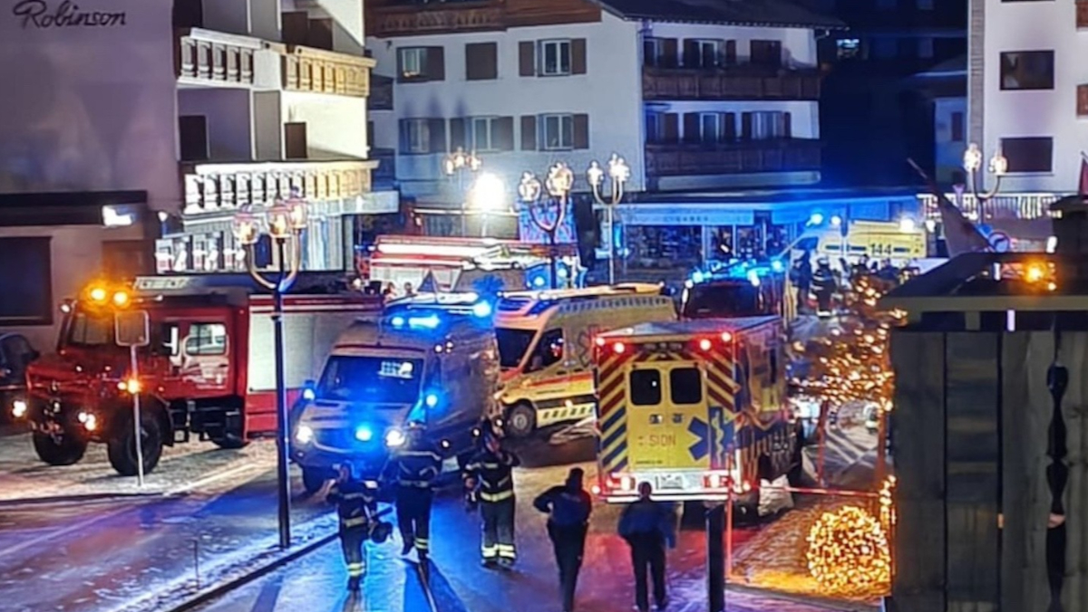 快訊／瑞士滑雪度假村爆炸極其慘烈　多達40死100傷