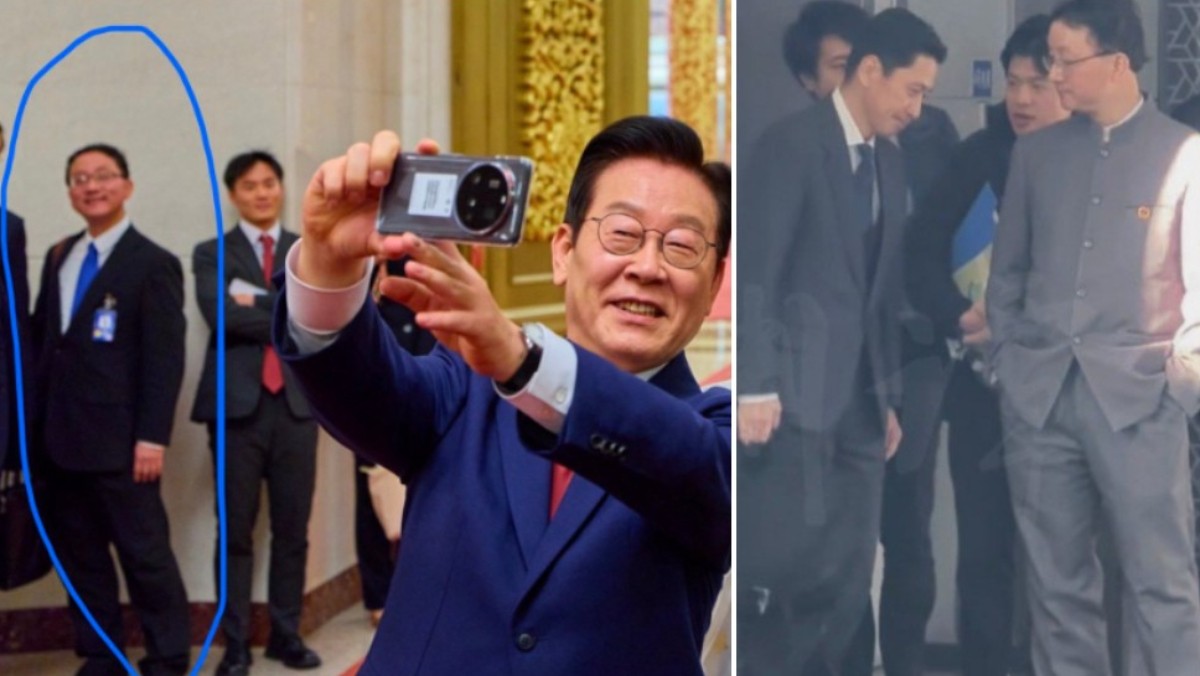 「手插口袋」中國外交官又來了　1表情「強烈反差」掀日韓網友論戰