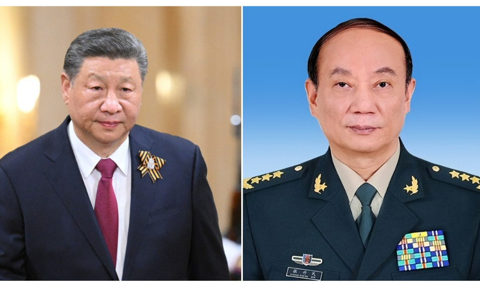 共軍大清洗　中央軍委7人領導班子只剩習近平、張升民2人