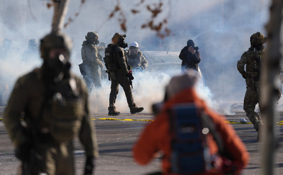 有片／本月第2起！美明州移民官射殺民眾恐再掀動盪　NBA灰狼主場戰延期