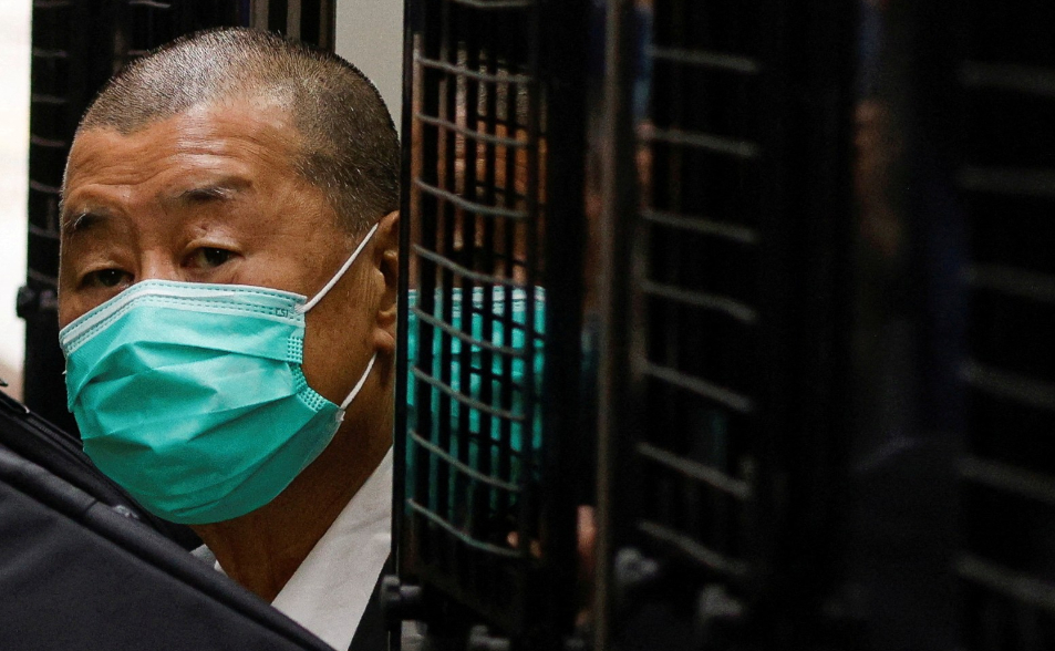 傳記作者談黎智英遭重判：中國對待香港的方式「就是接下來對待台灣的方式」