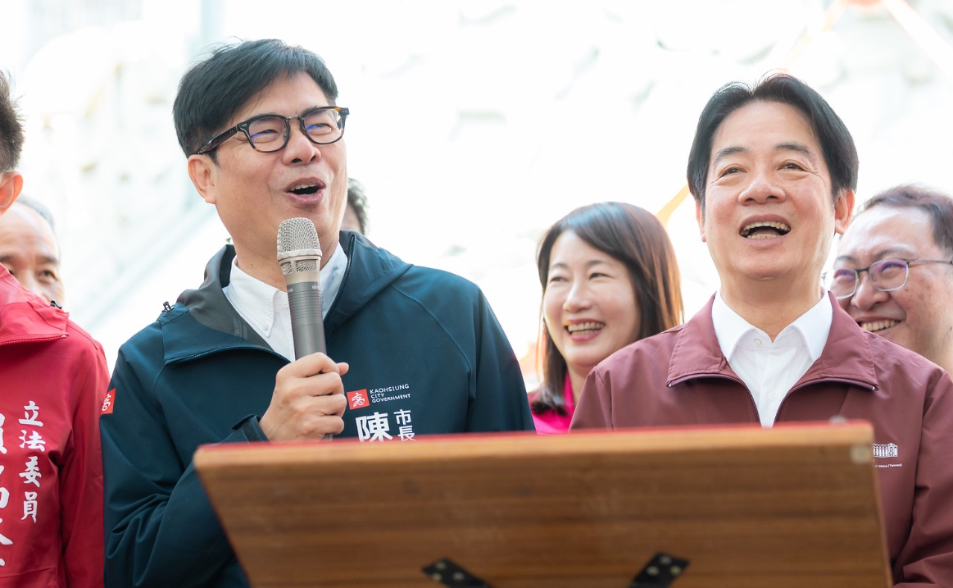 陳其邁年底卸任「不可能輕鬆太久」　賴清德：未來要幫忙中央承擔工作