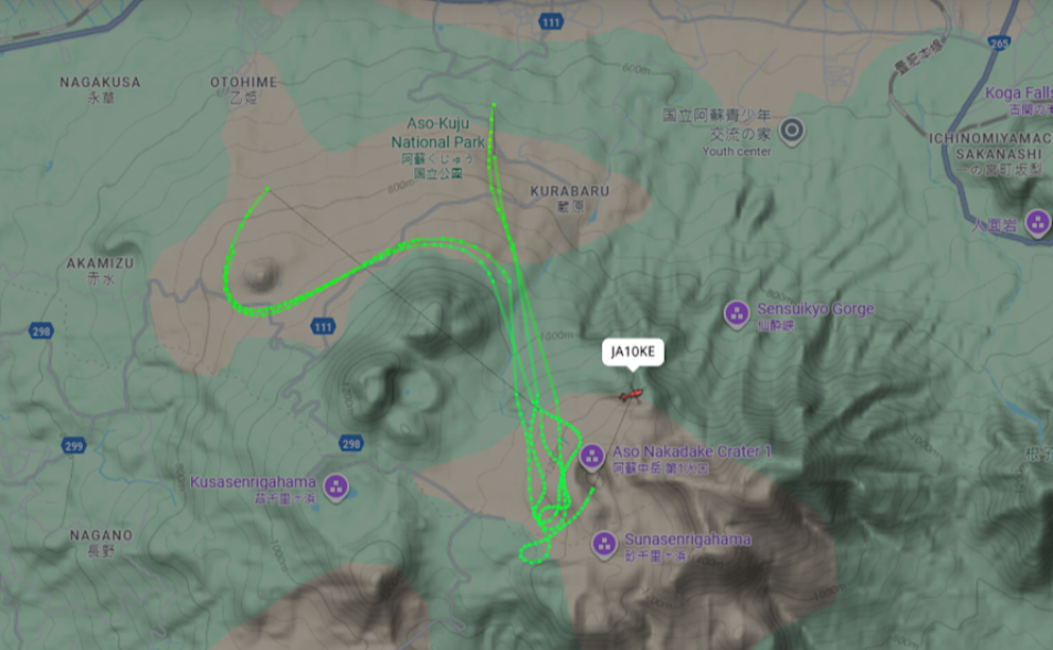 【更新】找到了！阿蘇火山口發現3直升機失蹤者　家屬同意不冒險救援