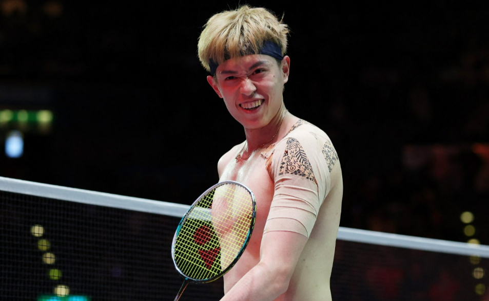 男單第1人！「左手重砲」林俊易全英公開賽奪冠