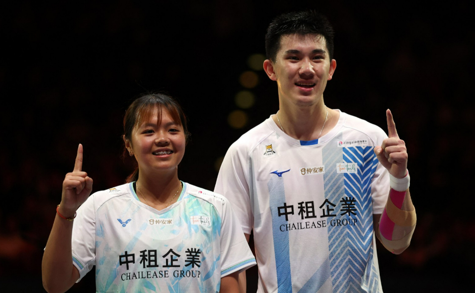台灣第1次！葉宏蔚、詹又蓁首奪全英公開賽混雙冠軍