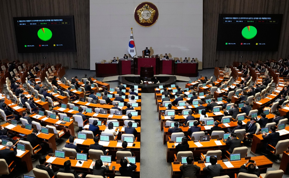 不敢再拖了！南韓國會審議106天　今完成「對美投資特別法」立法