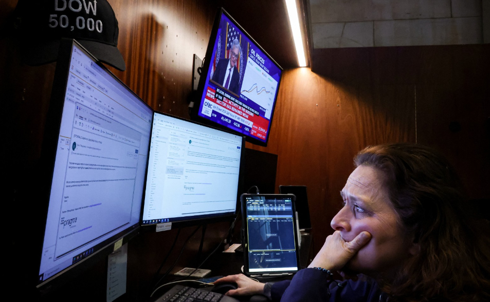 中東戰火進入第四週　美股重挫、標普創六個月新低