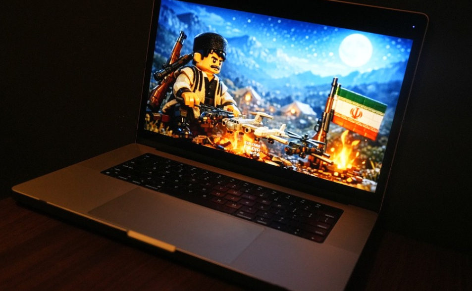 【有片】樂高積木人火烤美國戰機！親伊團體利用AI迷因影音影響輿論、助長反戰情緒