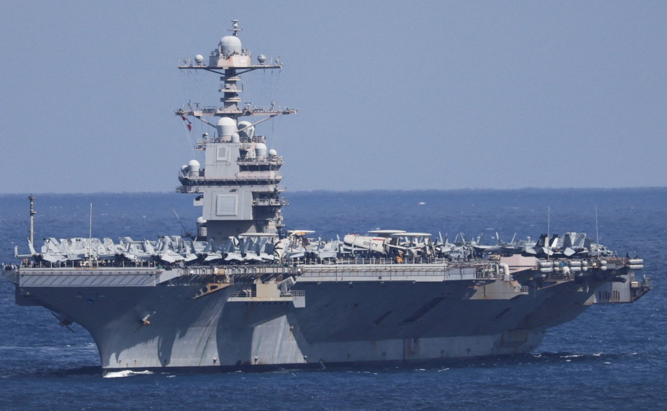 破紀錄！全球最強航艦「福特號」部署近10個月　官兵士氣受考驗