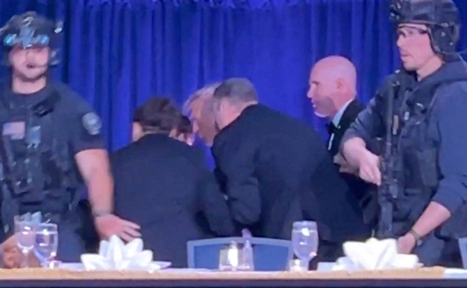 川普盼宴會繼續、遭特勤否決　怨無緣發表「史上最不得體演說」