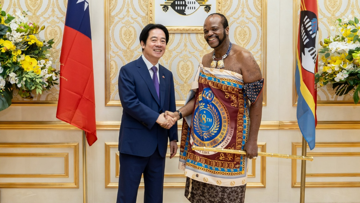 賴清德打卡史瓦帝尼　中國外交部跳腳：一騙一闖、危險瘋狂