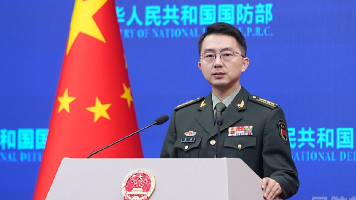 共軍艦艇編隊進入澎湖西南海域   中國防部：海峽中線不存在