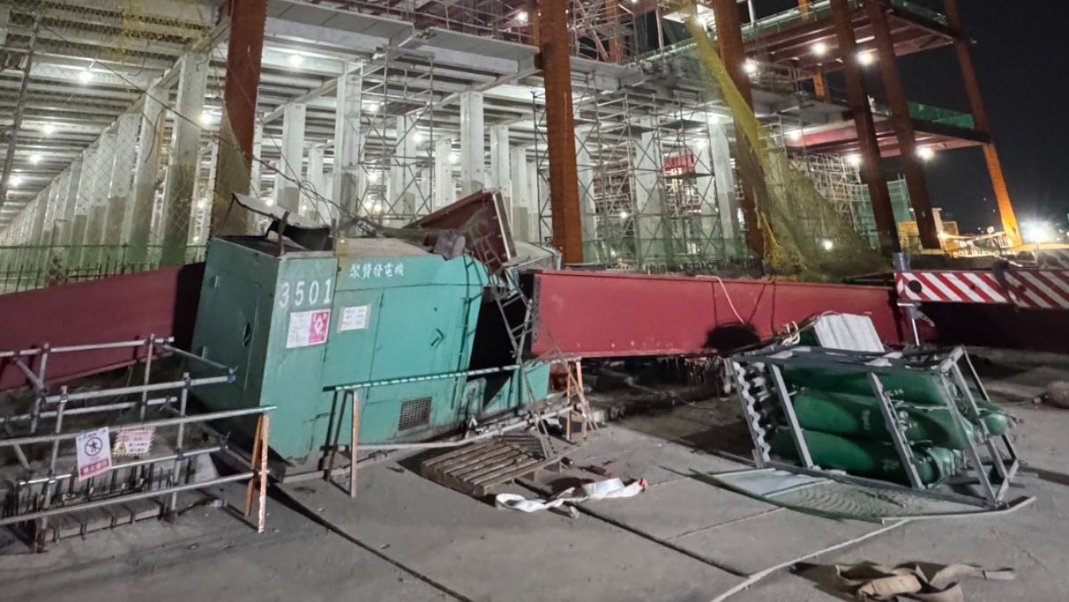 台積電楠梓廠4死工安事故　假固定螺栓疑老化或數量不足釀禍