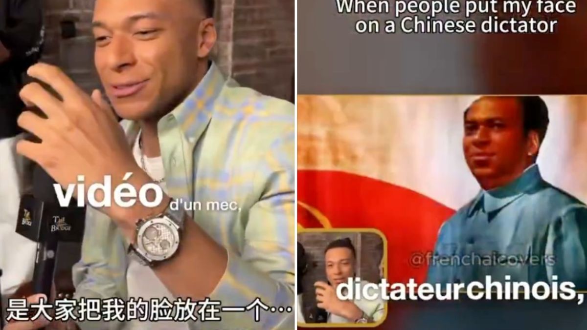 姆巴佩自爆用「毛澤東梗圖」小粉紅氣炸　中國廠商光速切割...央視全面封殺